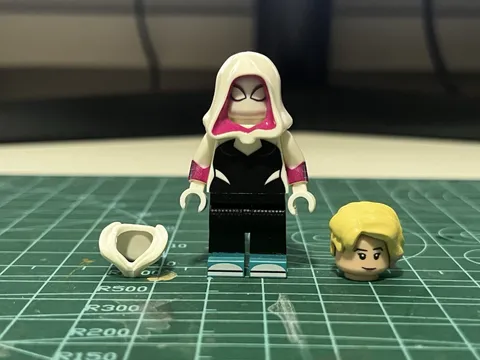 LEGO Spider Man Spider Gwen Across The Spider-verse AVFigures Custom Minifigure