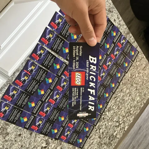 LEGO BrickFair LEGO Fan Expo Brochure, Sunday Aug 16 2026 10am-4pm