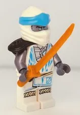 ✅ New LEGO Ninjago Zane Minifig njo0719 Minifigure & Accessories In Gift Box