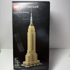 LEGO Architecture Empire State Building 21046 New Sealed Retired Skyline Set