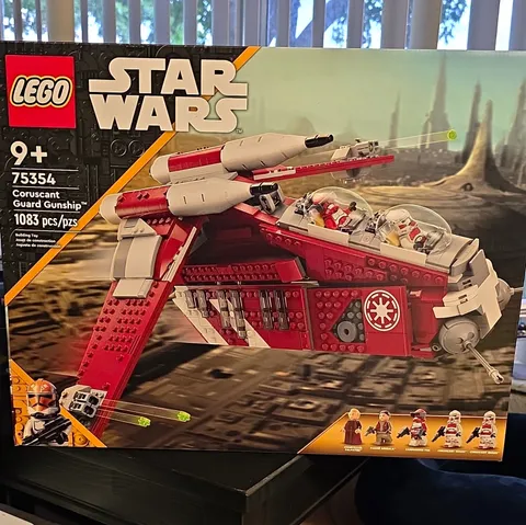 LEGO Star Wars 75354 Coruscant Guard Gunship Complete Set 1083pcs 9+ Retired