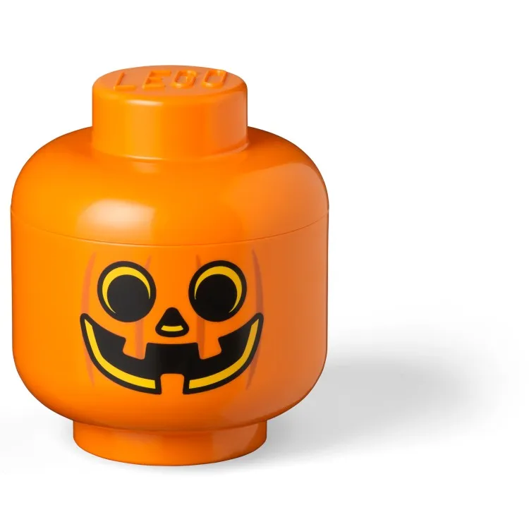 LEGO Storage Products: 40311729 Small Head Bright Orange - Pumpkin NEW