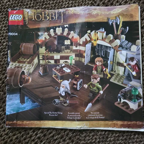 MANUAL ONLY - LEGO The Hobbit An Unexpected Journey (79004) - NO BRICKS English