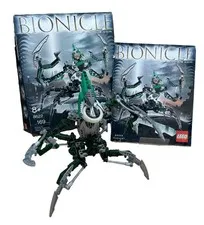 Lego Bionicle 8622 Warrior Nidhiki Complete With Box And Instructions