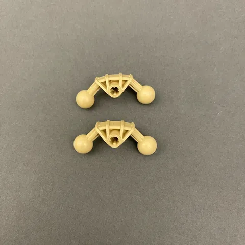 Lego Technic Bionicle Leg 41670 Beige Replacement Part Piece Lot of 2