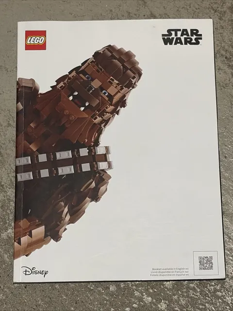 New Lego 75371 Star Wars Buildable Figure Chewbacca  Manual Only No brick