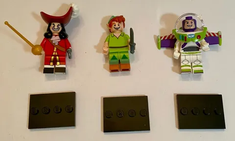 LEGO 71012 Disney Series 1: Captain Hook, Peter Pan & Buzz Lightyear Minifigures