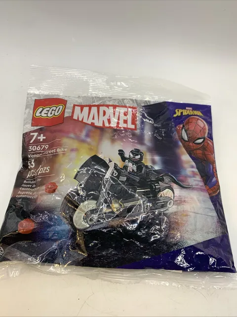 LEGO Marvel Venom Street Bike Set 30679 Factory Sealed More Lego In Store Rare