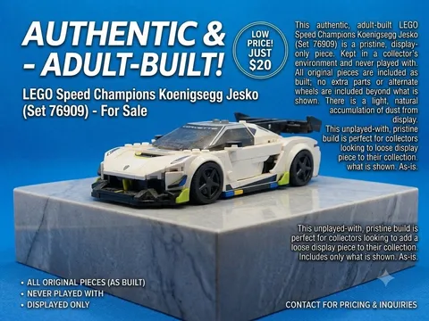 LEGO SPEED CHAMPIONS: Koenigsegg Jesko (76900)