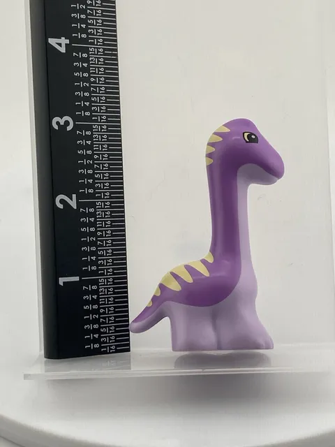 Lego Duplo Lavender Baby Dinosaur Diplodocus Prehistoric Animal Zoo Minifigure