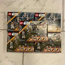 LEGO Star Wars 75345 501st Clone Troopers Battle Pack, 119 pcs (Lot of 5)