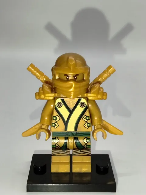 Ninjago Golden Ninja Lloyd Minifigure Custom Lego 70505 The Final Battle