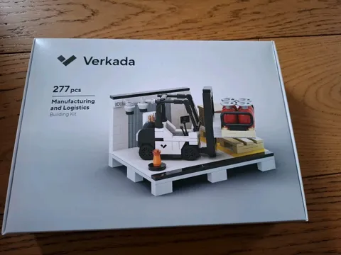 Lego Verkada Promotional/Sales - Manufacturing & Logistics. Rare-New, 277 Pieces