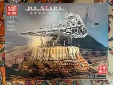 Mould King Star Wars “The Empire Over Jedha City”, partially begun but complete!