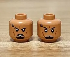 lego star wars gcc Quint Witness Fives arc pad printed head 501st