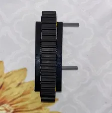 LEGO Black Plastic Tank Tread Track Link Assembly with Sprockets/Gears