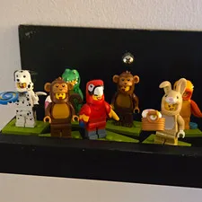 LEGO Minifigures Animal Costume Lot 17 Total Minifigures