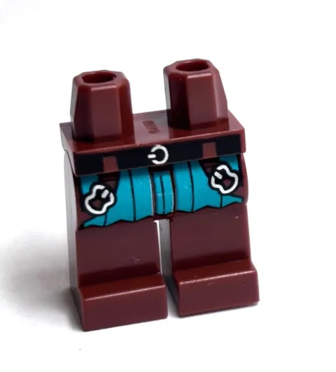 Lego - Minifigure Legs - Kraken Warrior, Blue, Castle, 21358