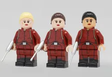 LEGO Star Wars Cobalt Customs The Daring Dignitary Custom Minifigure Trio Padme