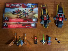 LEGO NINJAGO Ninja Bike Chase 70600 Complete Set Great Condition Kia Nya