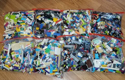 Assorted lego Bags 2lbs Each 