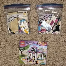 LEGO Heartlake Hair Salon 41093 Complete Set w/ Instructions Manual 2015 RETIRED
