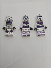 LEGO Star Wars 187th Legion Phase 2 Clone Troopers - Lot of 3 Minifigs Mini