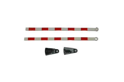 2 Lego® TRAIN Railway 9V RC Level Crossing Barriers Gates Set ! 2ND CHOICE !
