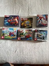 new sealed LEGO assortment featuring a Marvel theme; spiderman and more