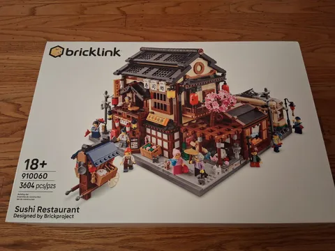 LEGO 910060 Bricklink Designer Program Series 8 Sushi Restaurant - New & Sealed!