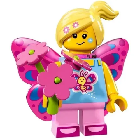 LEGO Series 17 BUTTERFLY GIRL MINIFIGURE FACTORY SEALED 71018 Wings Fairy