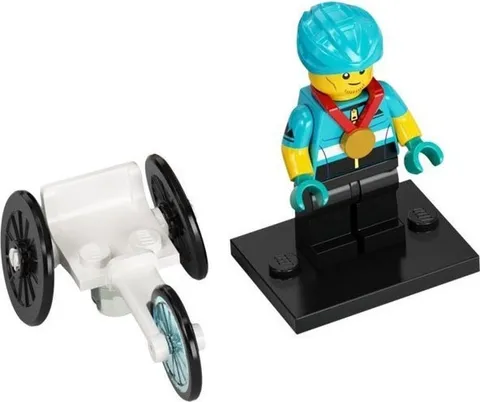 LEGO (RETIRED) "WHEELCHAIR RACER" Minifigure: Series 22 #71032 COLLECTIBLE