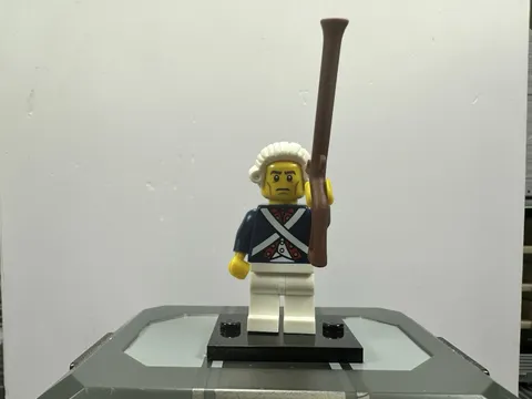 LEGO Minifigures Series 10 Revolutionary Soldier  col156, Collectible #71001