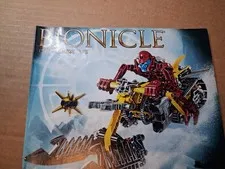 Lego Bionicle Cendox V-1 Instruction Manual No Bricks Wear 8992
