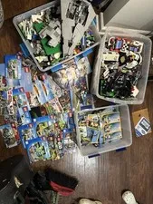 LEGO Bulk Lot Bricks & Parts w/ Manuals