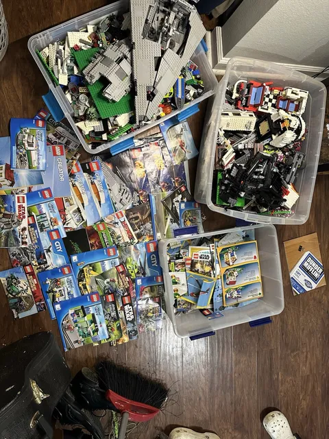 LEGO Bulk Lot Bricks & Parts w/ Manuals
