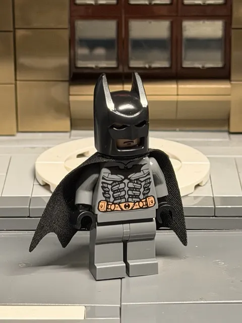 Batman 1 2006 Batman Dark Bluish Gray Custom Minifigure Bat024 *updated face*