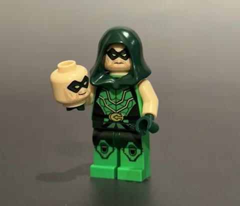 LEGO Green Arrow Minifigure Custom Print - San Diego Comic Con DC 2014 SDCC