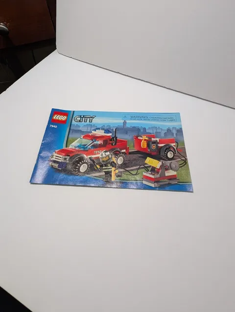 LEGO City: Off-Road Fire Rescue (7942) Complete w/ Instructions No Box 131pc