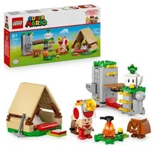LEGO Super Mario Captain Toad's Camp - Interactive Toy with 3 Figures incl. a Go