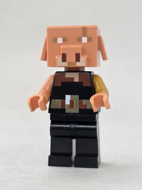 LEGO Piglin Brute Minifigure min118 21185 Minecraft 2r