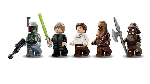LEGO Star Wars Desert Skiff & Sarlacc Pit Minifigures Set 75396 - Minifigs Only