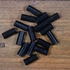 LEGO 6538c 59443 Black Technic, Axle Connector 2L Smooth Qty 15
