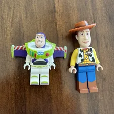 LEGO Toy Story Minifigure Lot Woody & Buzz Lightyear Disney Series Age 5+