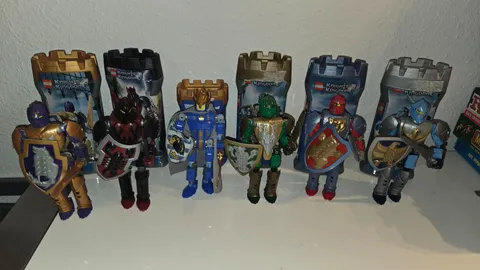 Lego Knights Kingdom 8793+8791+8792+8795+8794+8790 Rascus Danju Jayko Vladek