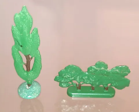 LEGO Denmark Vintage Trees Rare 50s