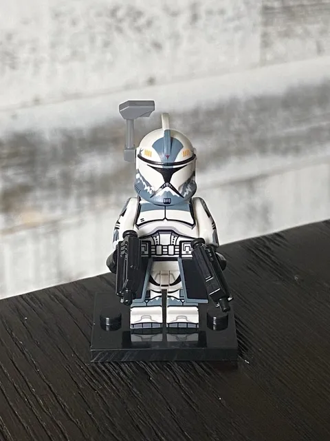 Star Wars Commander Wolffe Clone Trooper Minifigure For Lego
