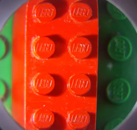Vintage LEGO Error? Logo Variant Lot 3001 Distorted L G O Stud Markings