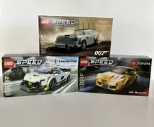 Lego Speed Champions Lot 76900 76901 And 76911 Retired New Sealed Please Read