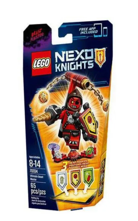 LEGO Nexo Knights Ultimate Beast Master # 70334   65 Pieces New & Sealed